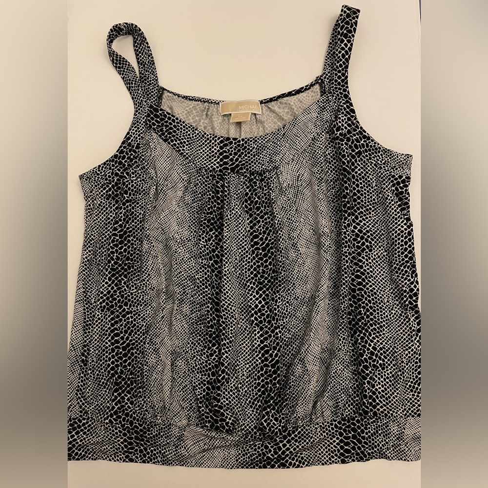 Michael by Michael Kors Snakeskin Tank Top 1x